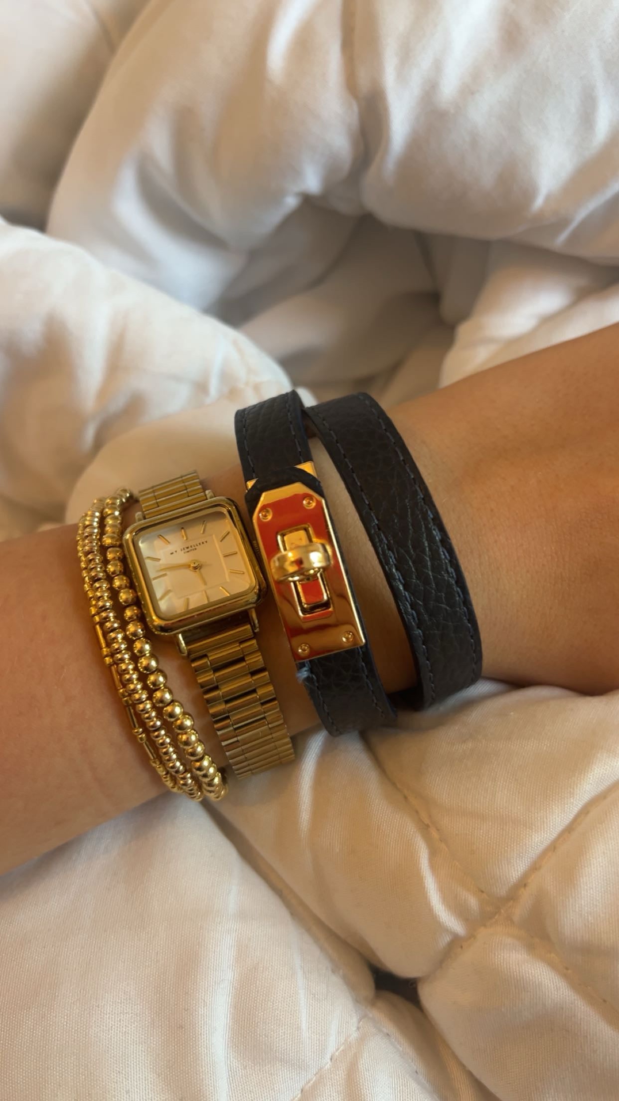 ‘Mabelle’ armband navy