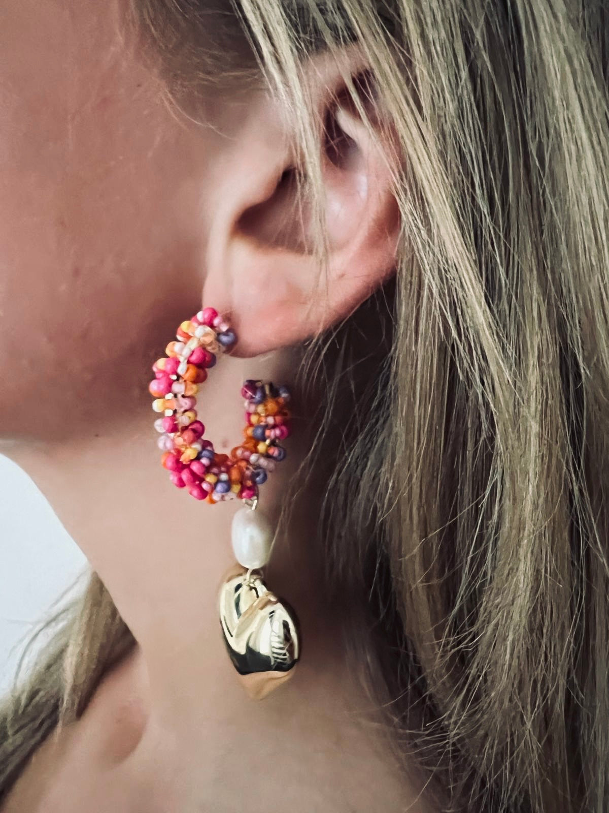 'Rainbow lover' oorbellen