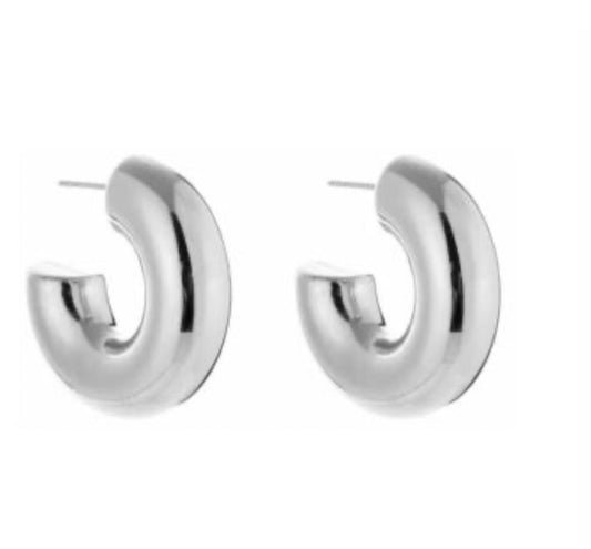 'Chunky hoops' oorbellen