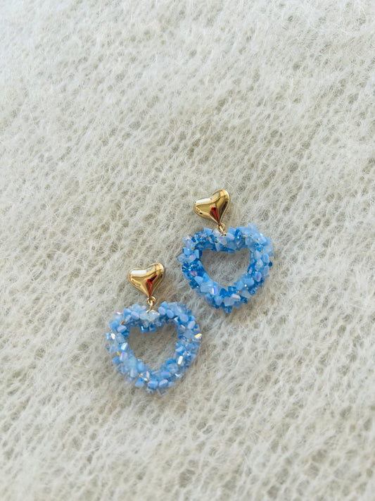 ‘blue ocean’ oorbellen