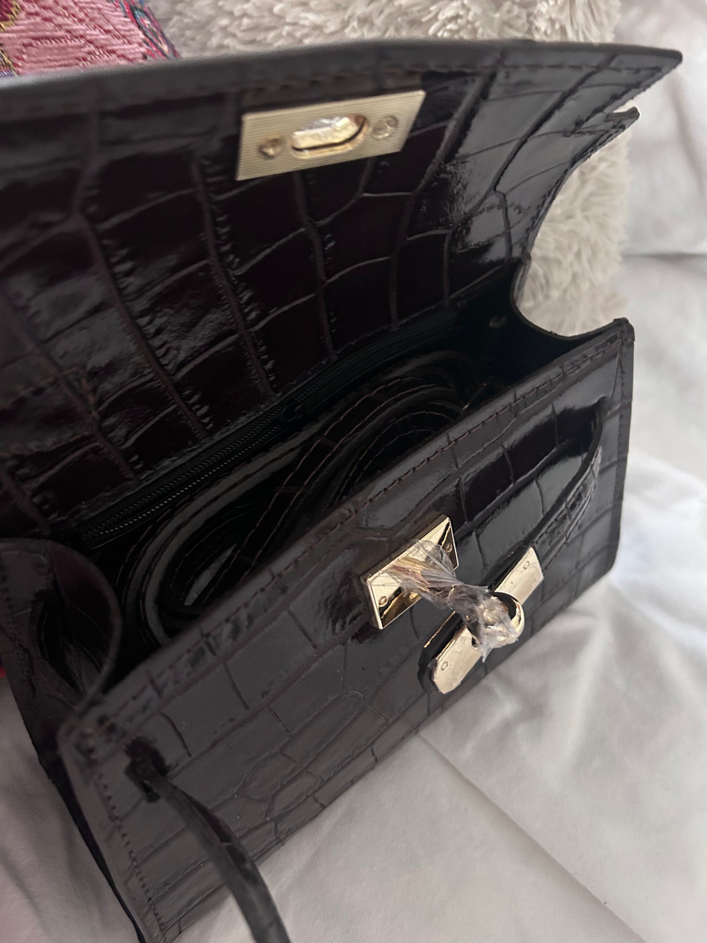 “Monaco” bag donkerbruin