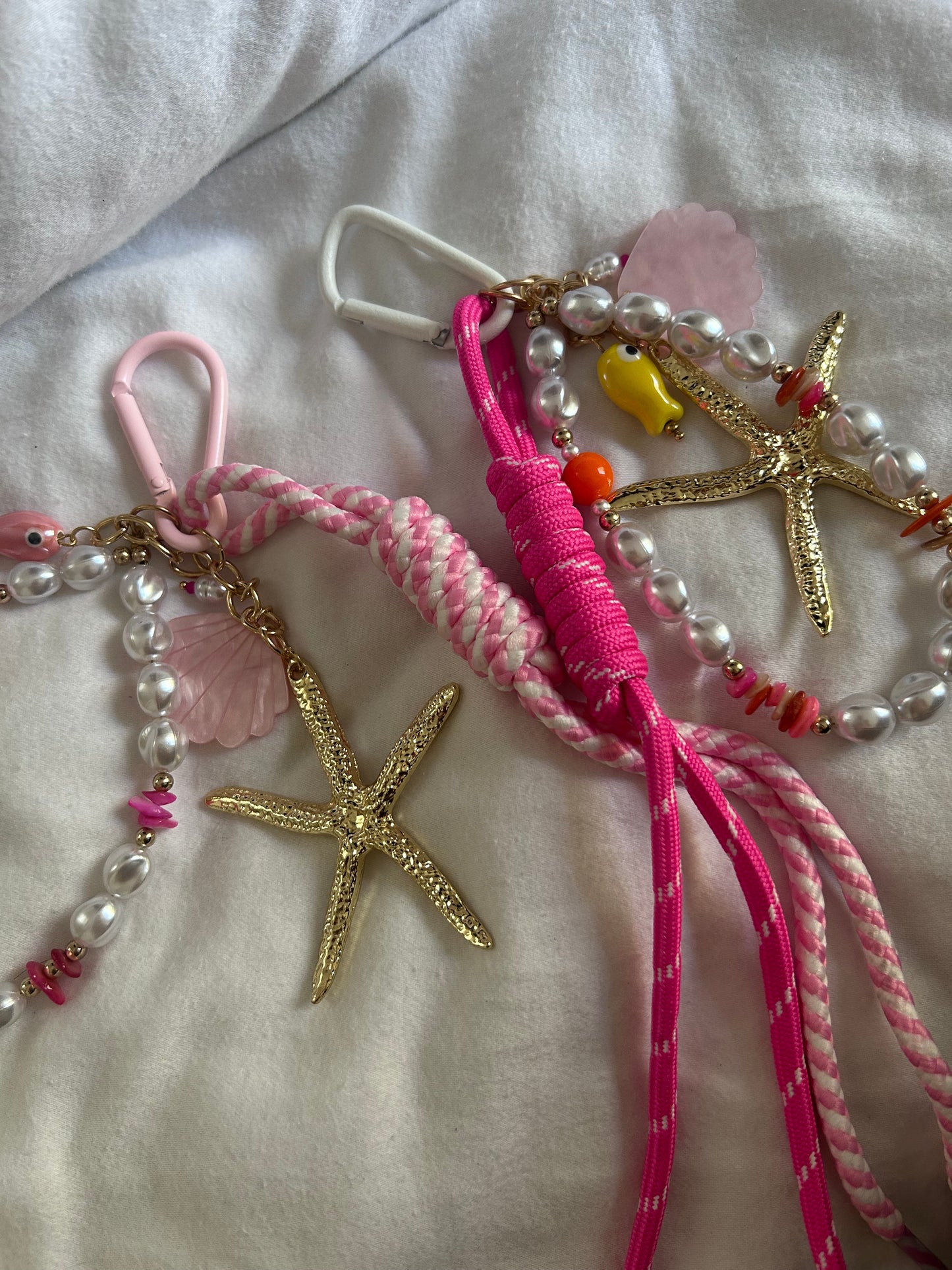 “Shiny sea” bagcharm