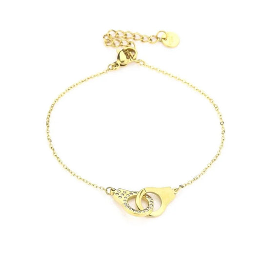 ‘Locked glam” armband