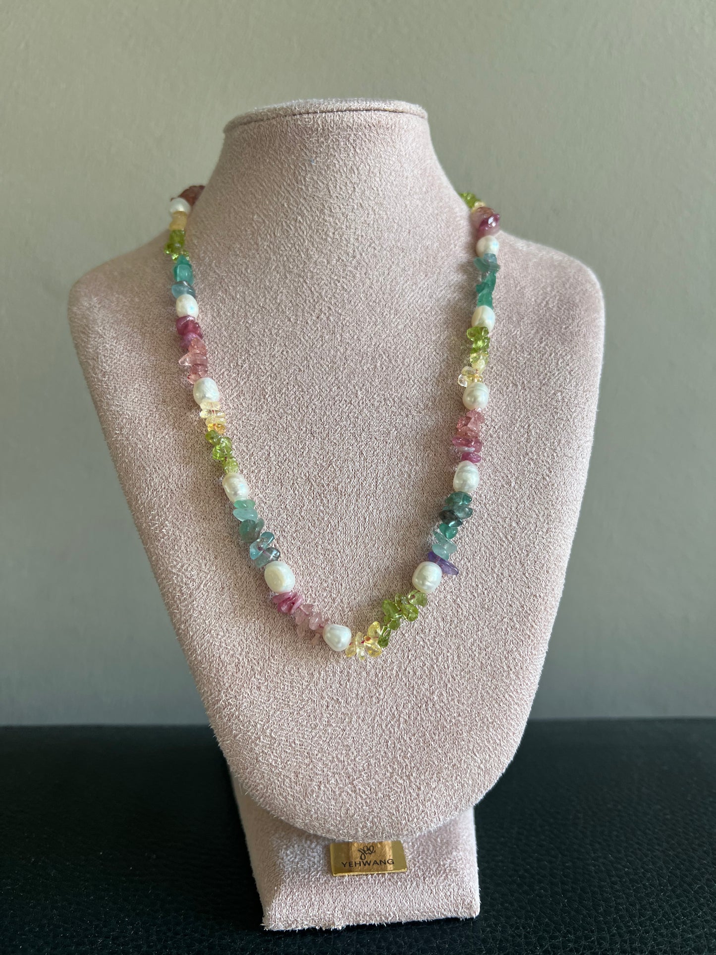 Ketting "parelpastel"