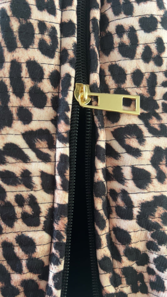 Leopard toiletbag