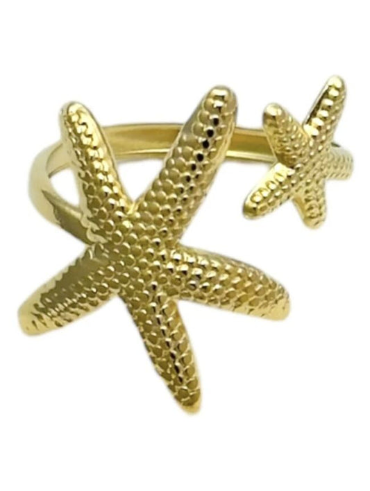 'Dubble star' ring