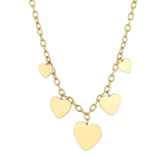 'Love you 5 times' necklace
