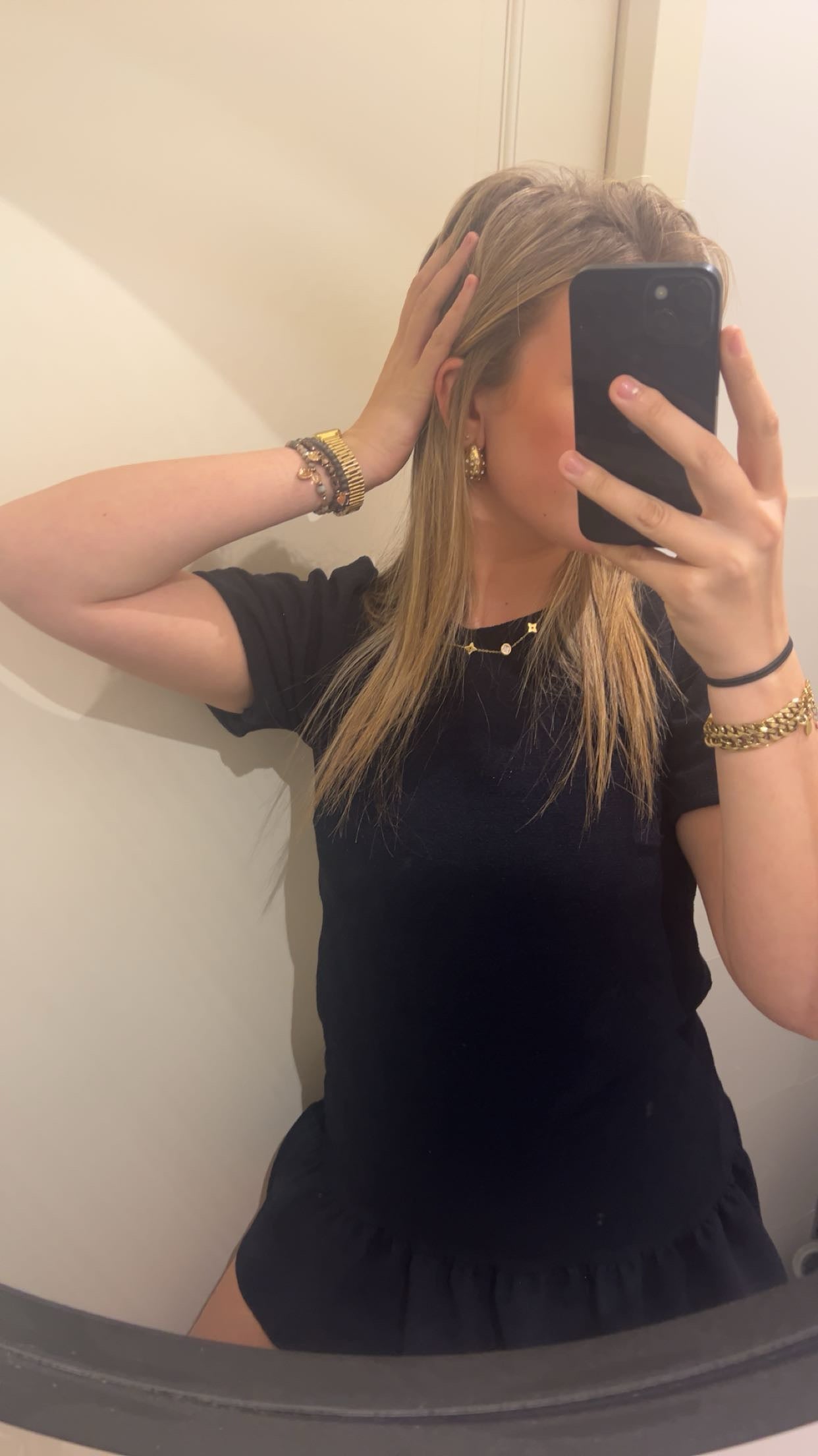 “Poppy Dress” navy