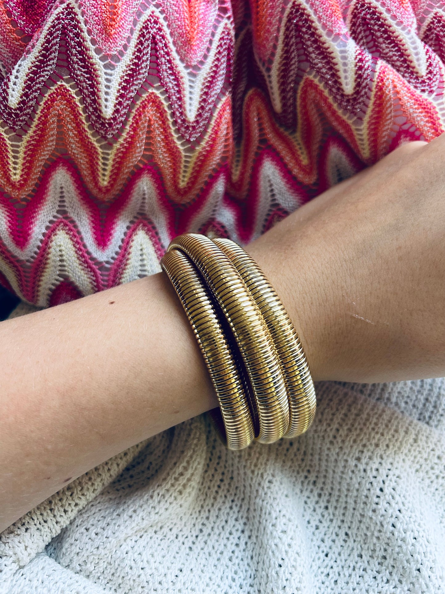 “Triple snake” Armband