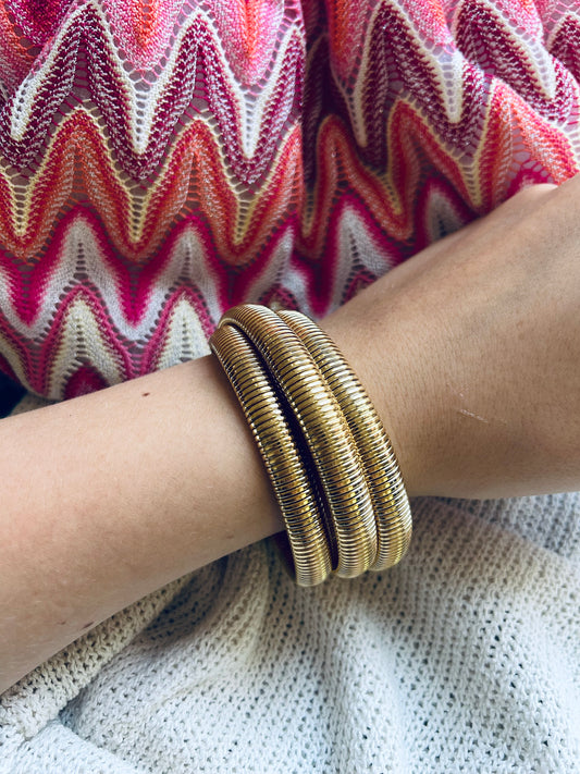 “Triple snake” Armband