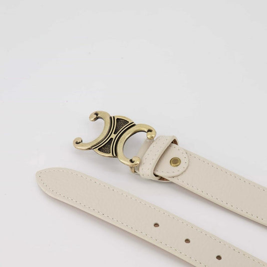 'Classy' riem beige