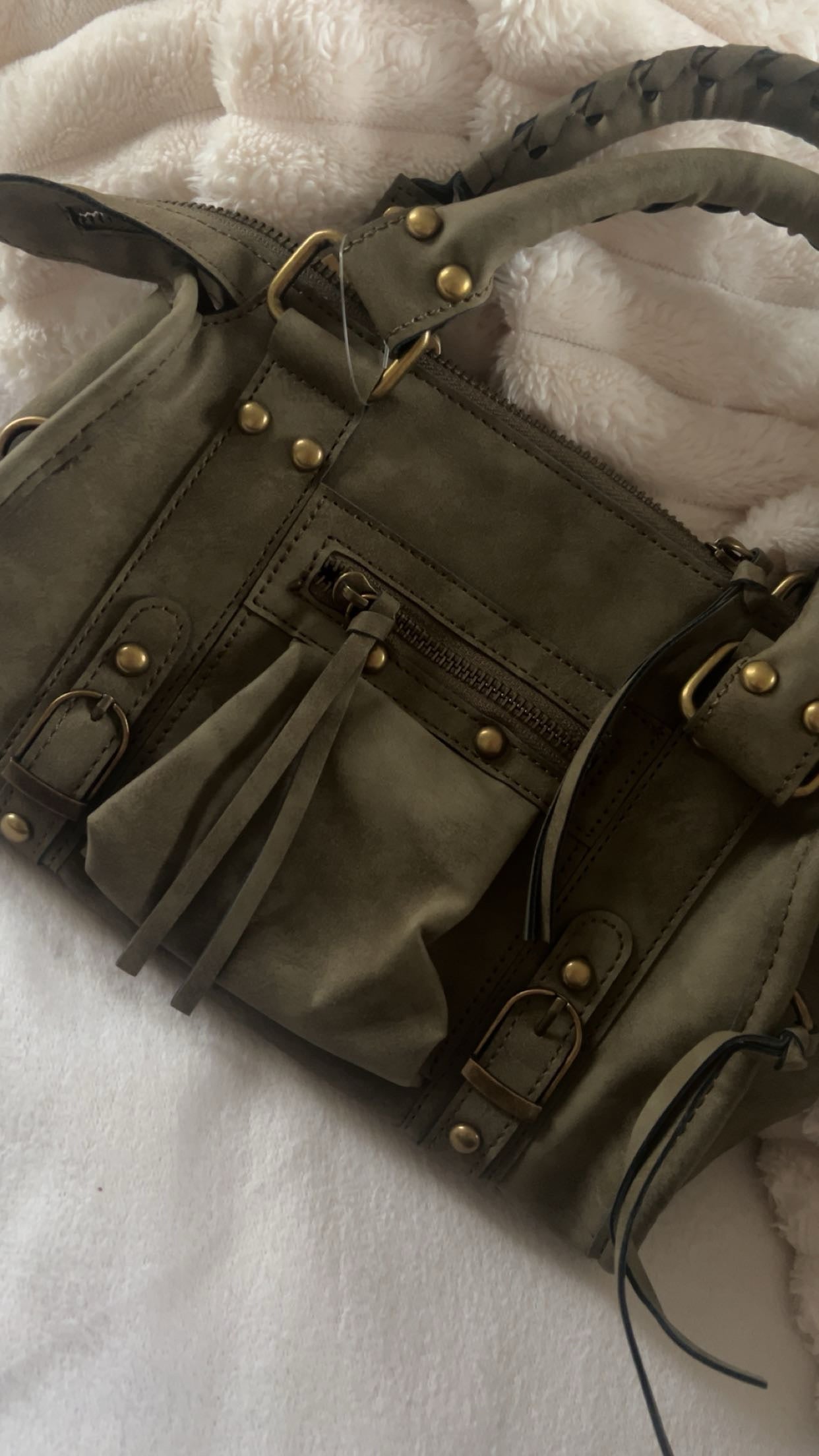 “Claire” citybag green