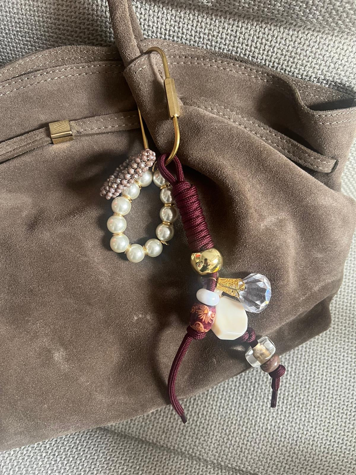 “Handmade” bagcharm
