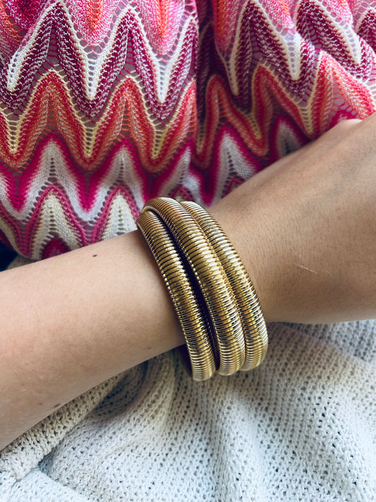 “Triple snake” Armband