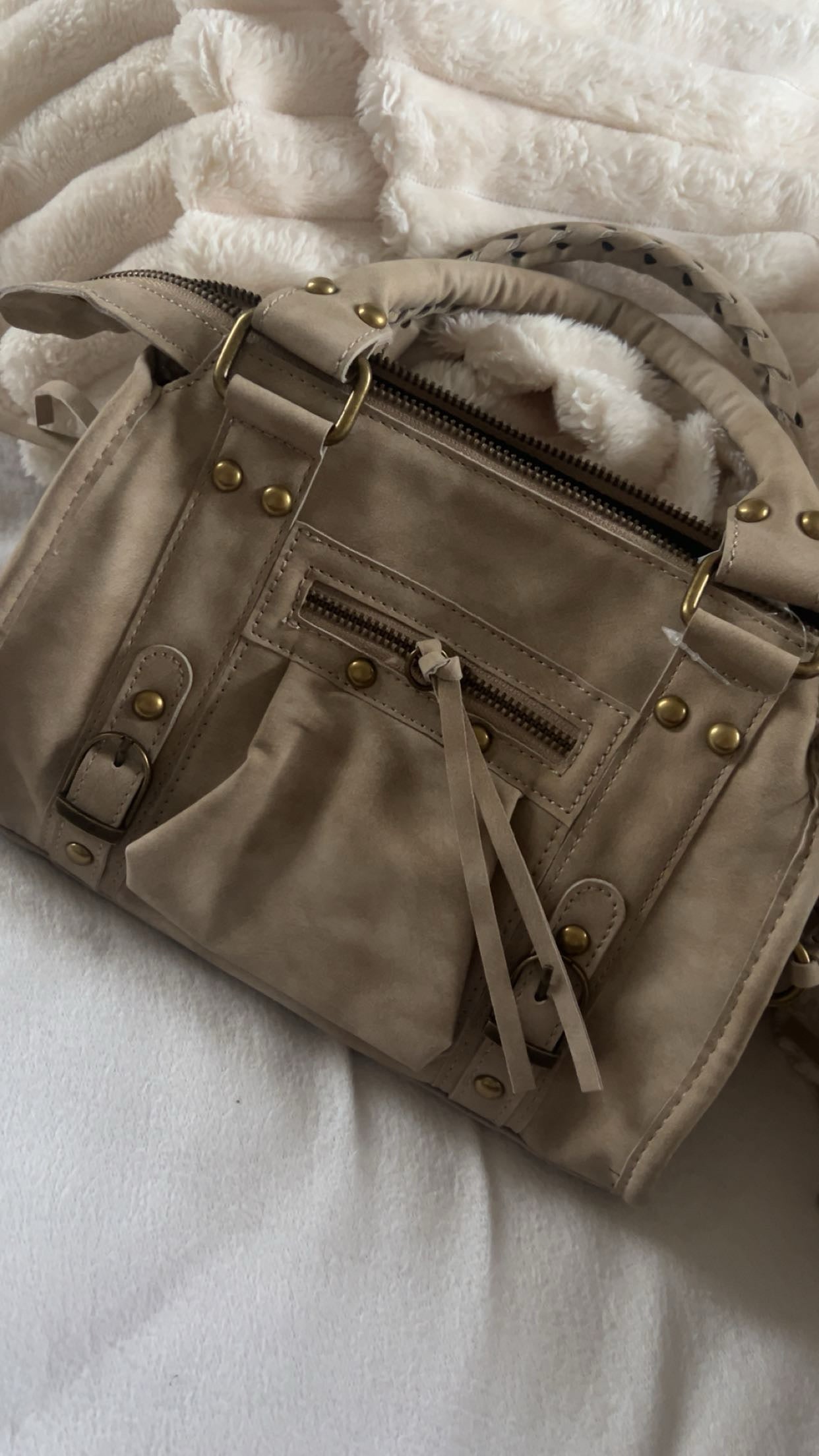 “Claire” citybag beige