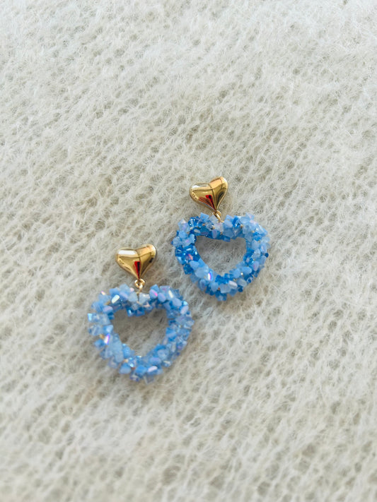 ‘blue ocean’ oorbellen