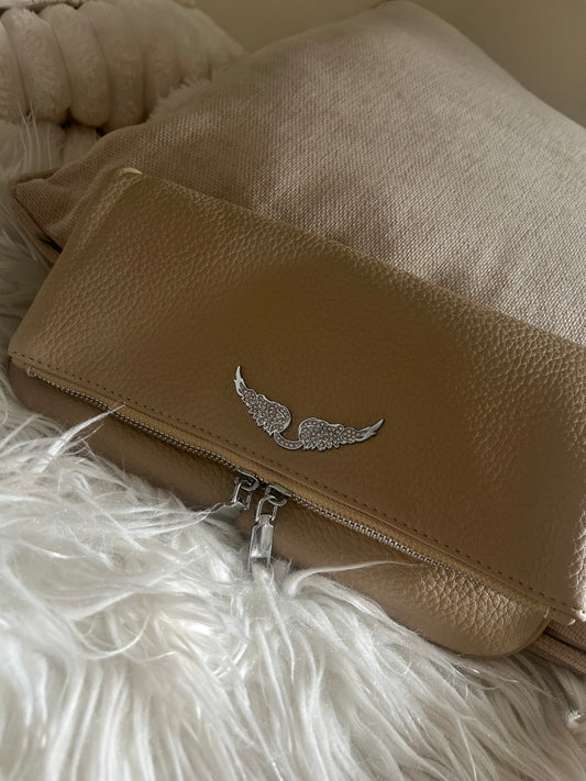“Wingbag” beige L