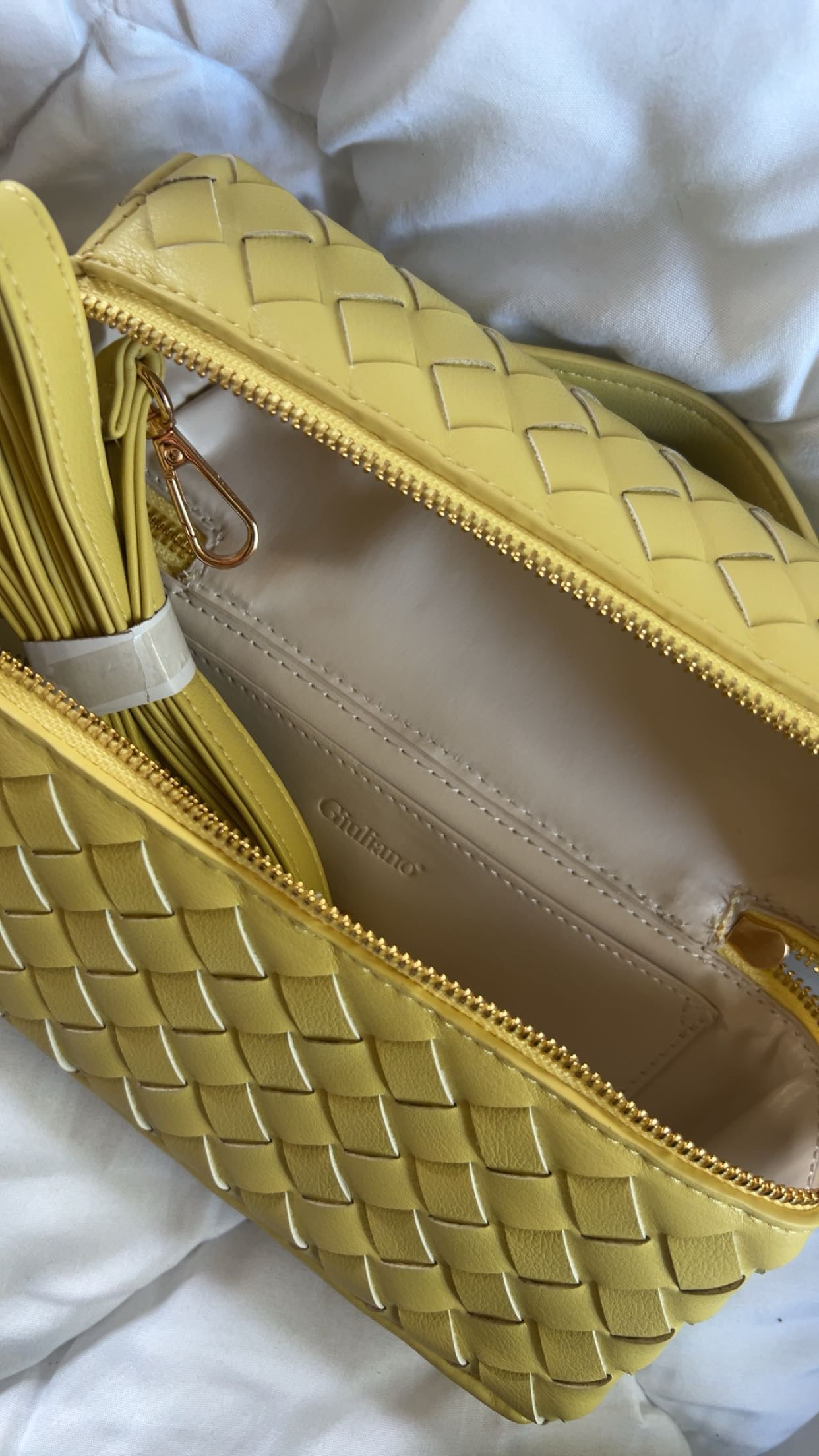 “Polly” bag geel