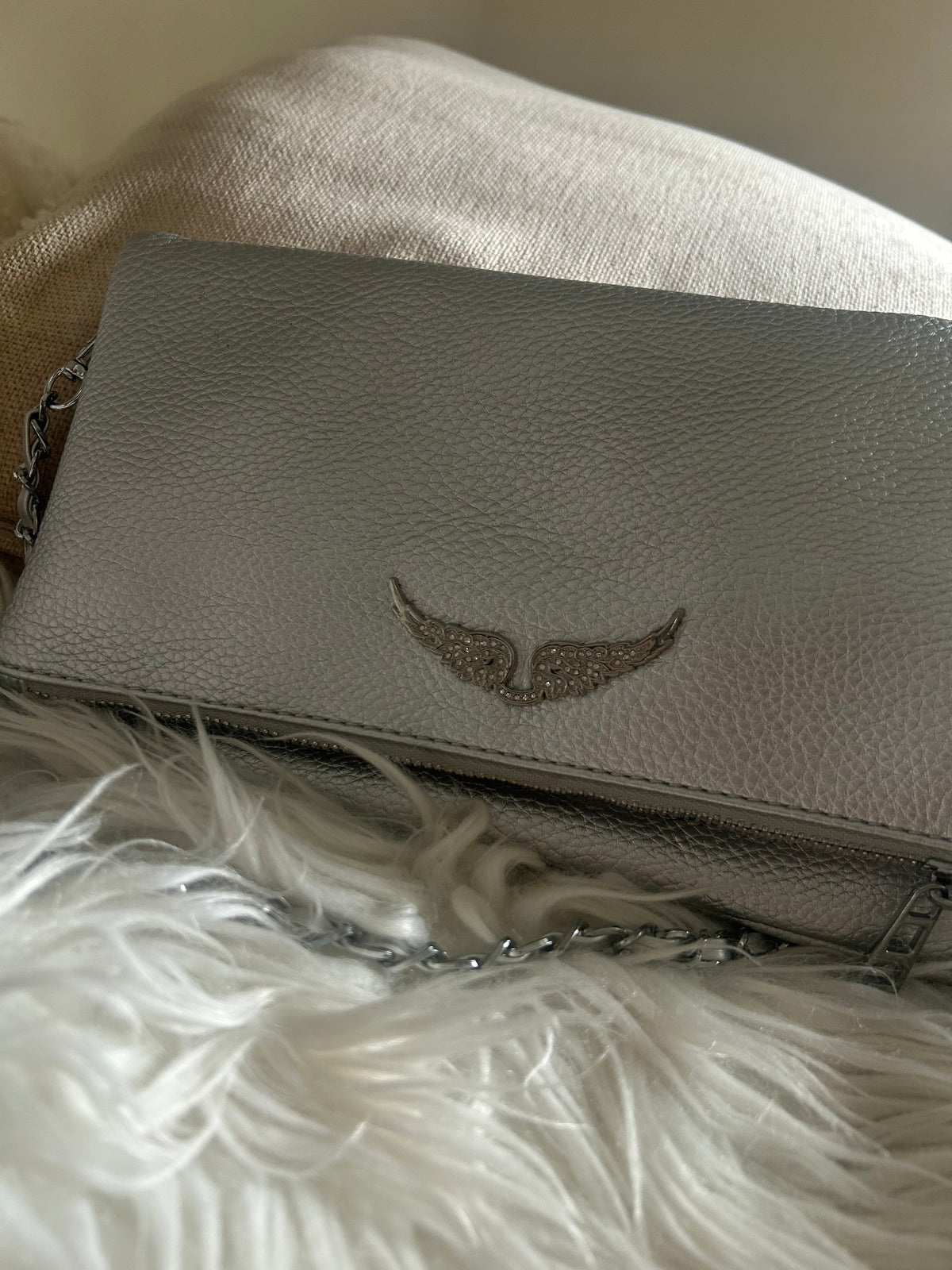 “Wingbag” zilver L