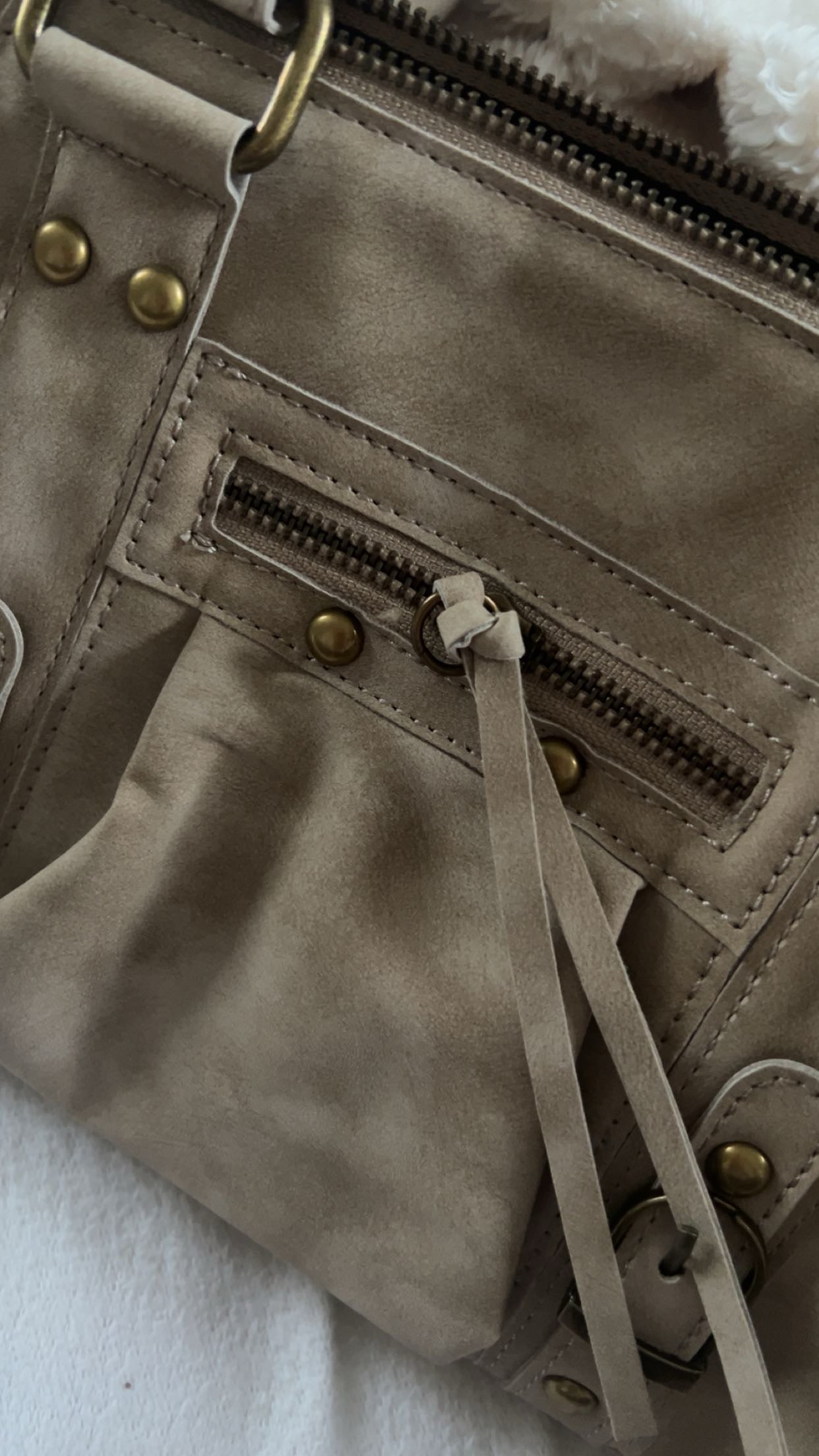 “Claire” citybag beige
