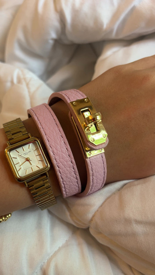 ‘Mabelle’ armband roze
