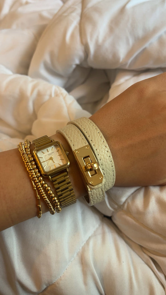 ‘Mabelle’ armband beige