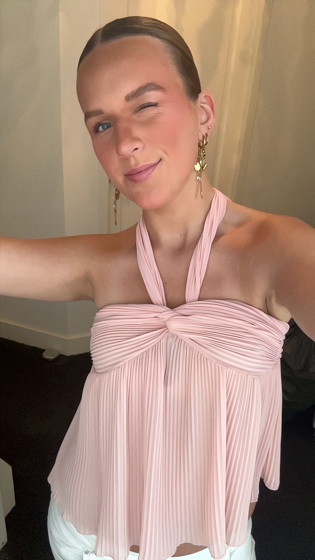 “Charlie” top pink