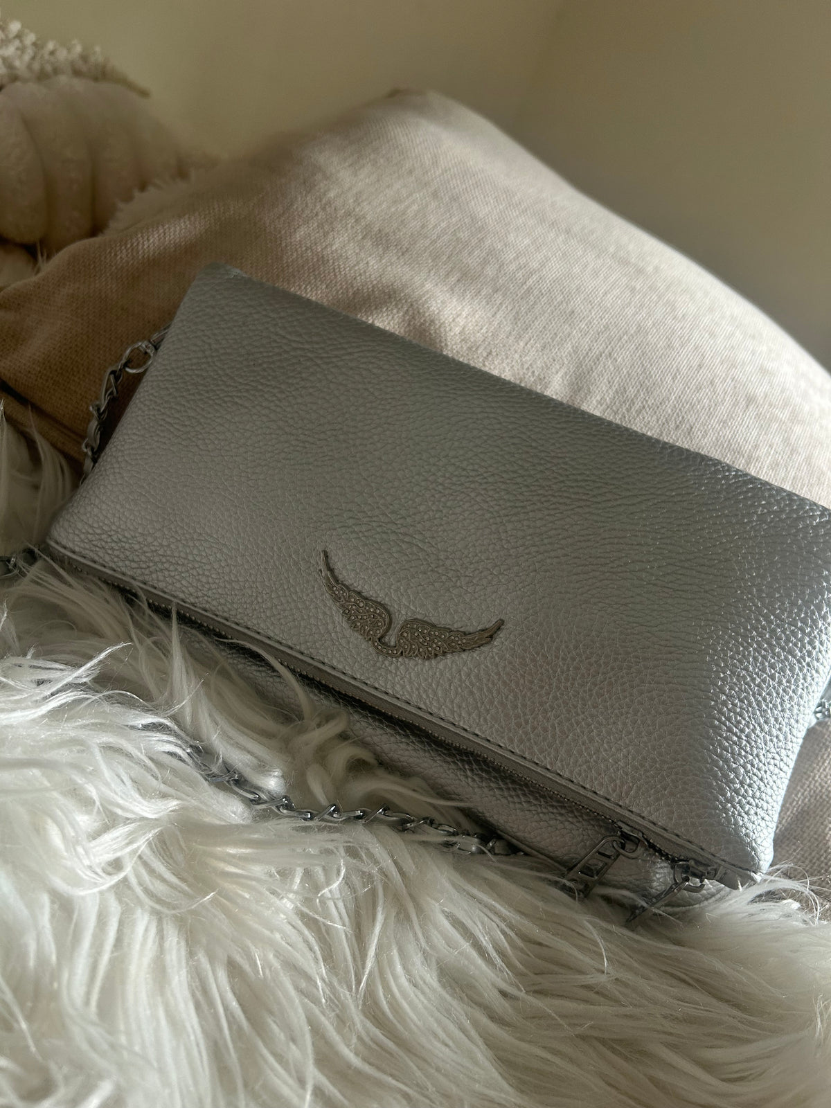 “Wingbag” zilver L