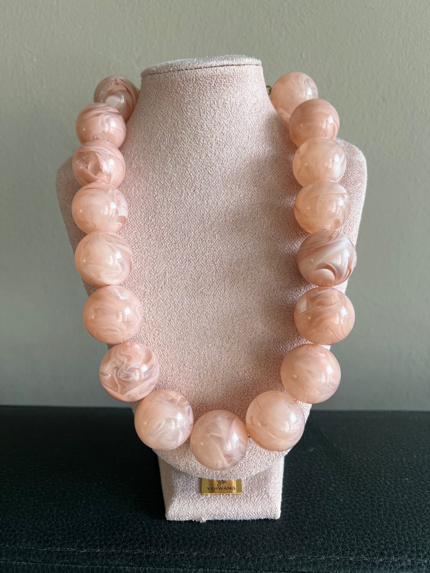 Ketting "lilly" nude