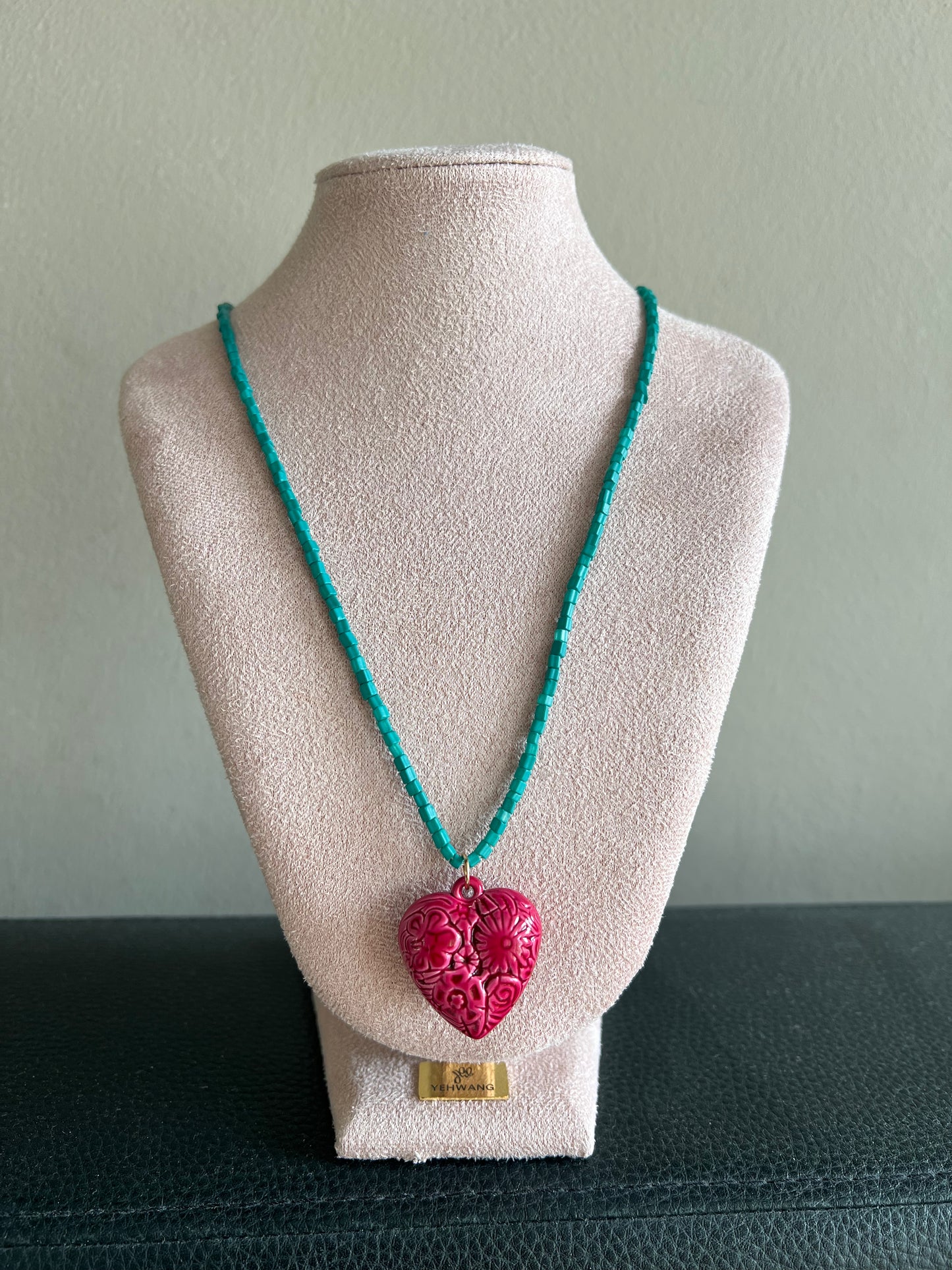 ketting "pink love'