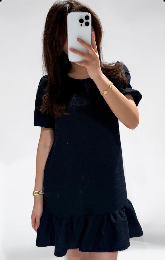Poppy dress navy