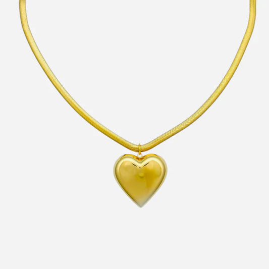 'Flat love' necklace