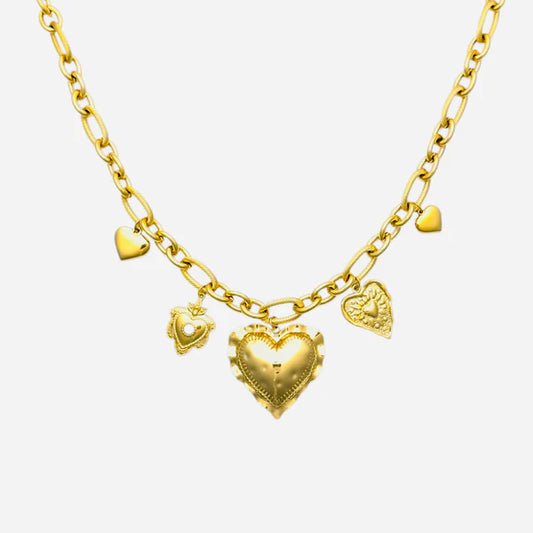 Chunky love' necklace