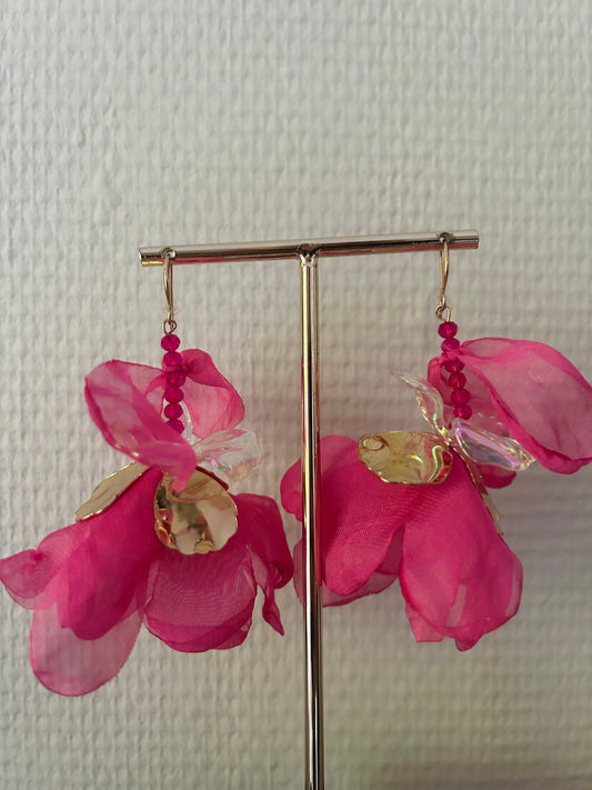 'Pinky pie' oorbellen