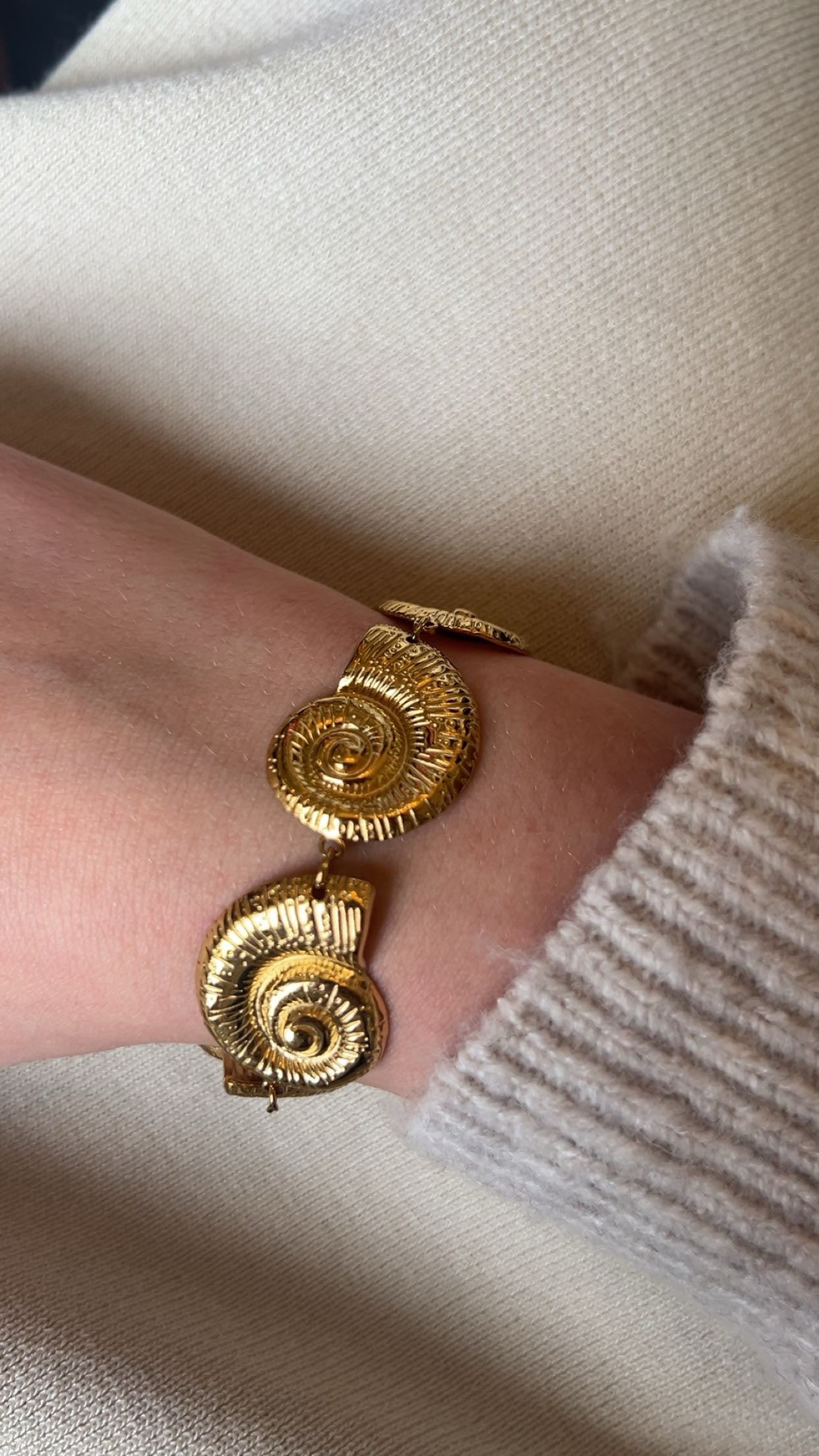 'Chunky schelp' armband