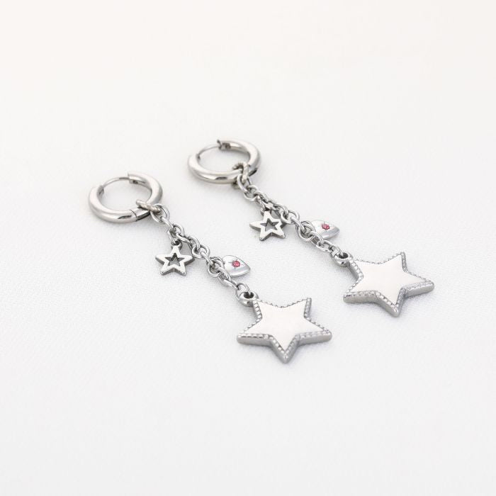 'Starry night' oorbellen