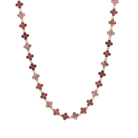 'Shiny clover' ketting