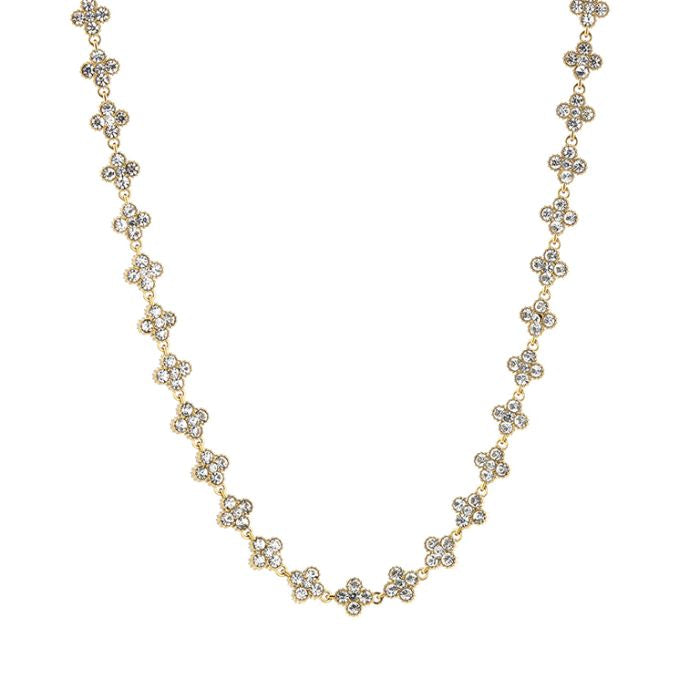 'Shiny clover' ketting