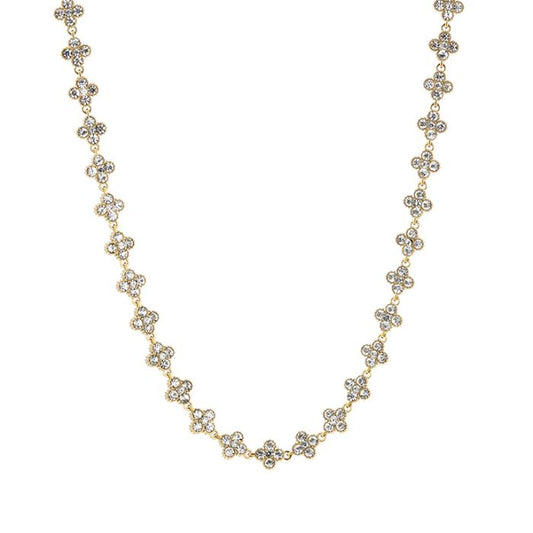 'Shiny clover' ketting