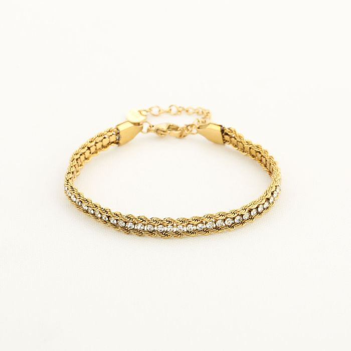 'Twisted diamant' armband