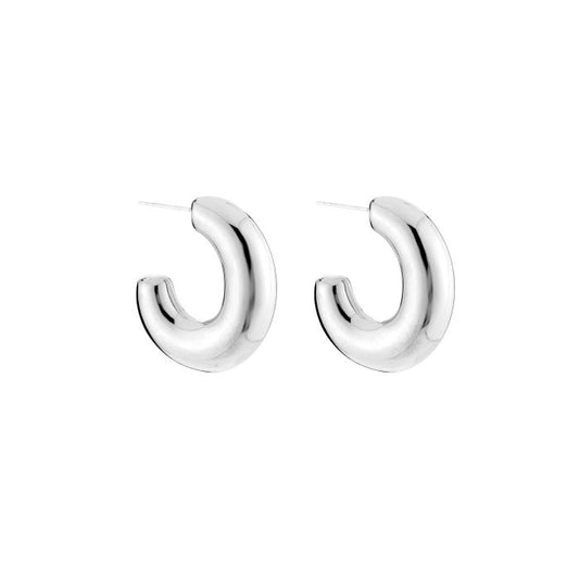 'Oval' oorbellen