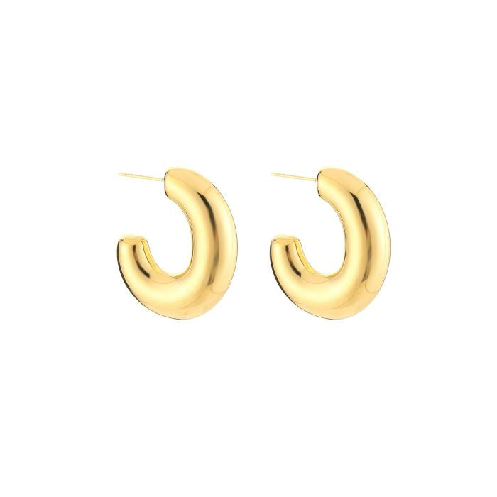 'Oval' oorbellen