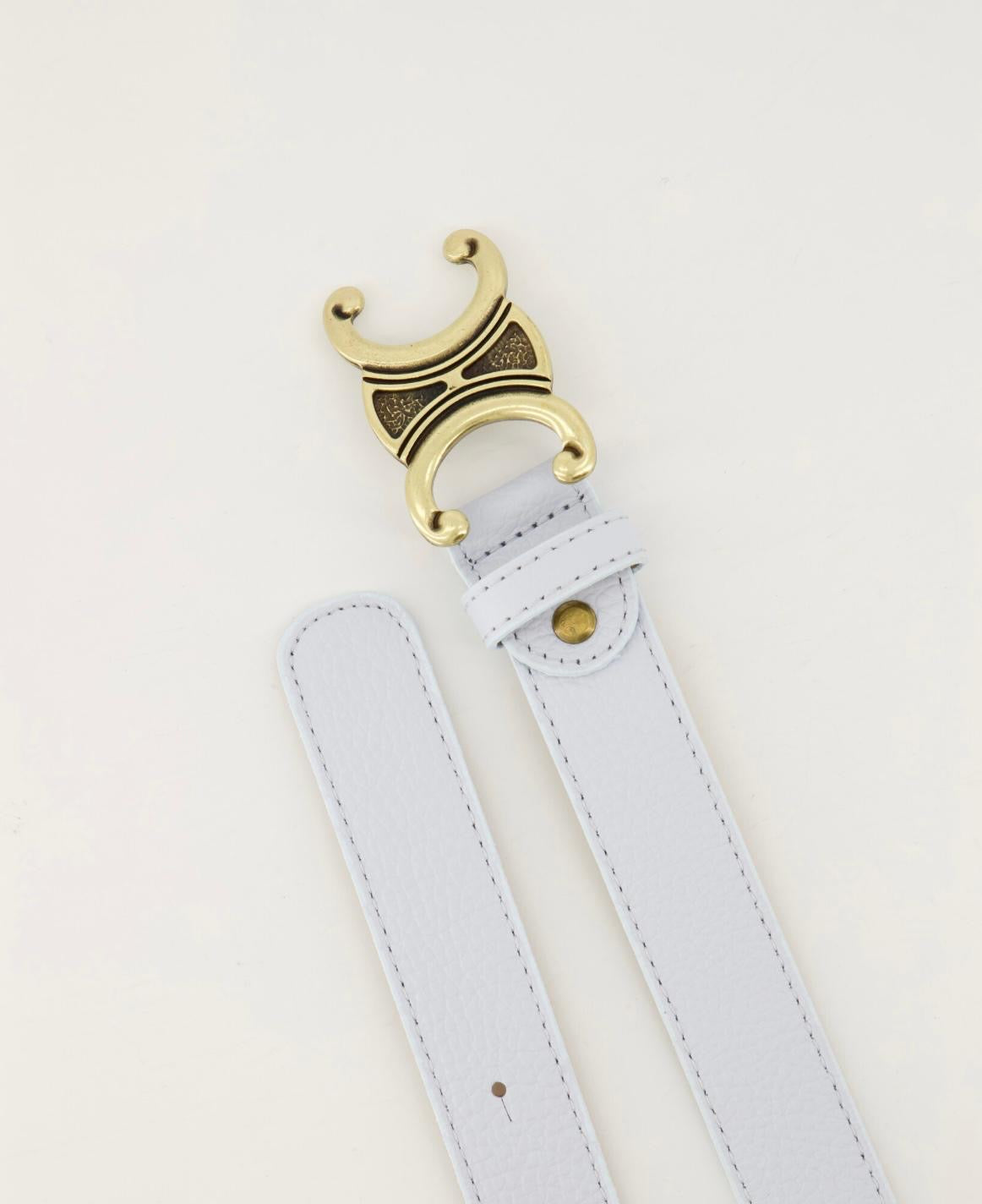 'Classy' riem baby blauw